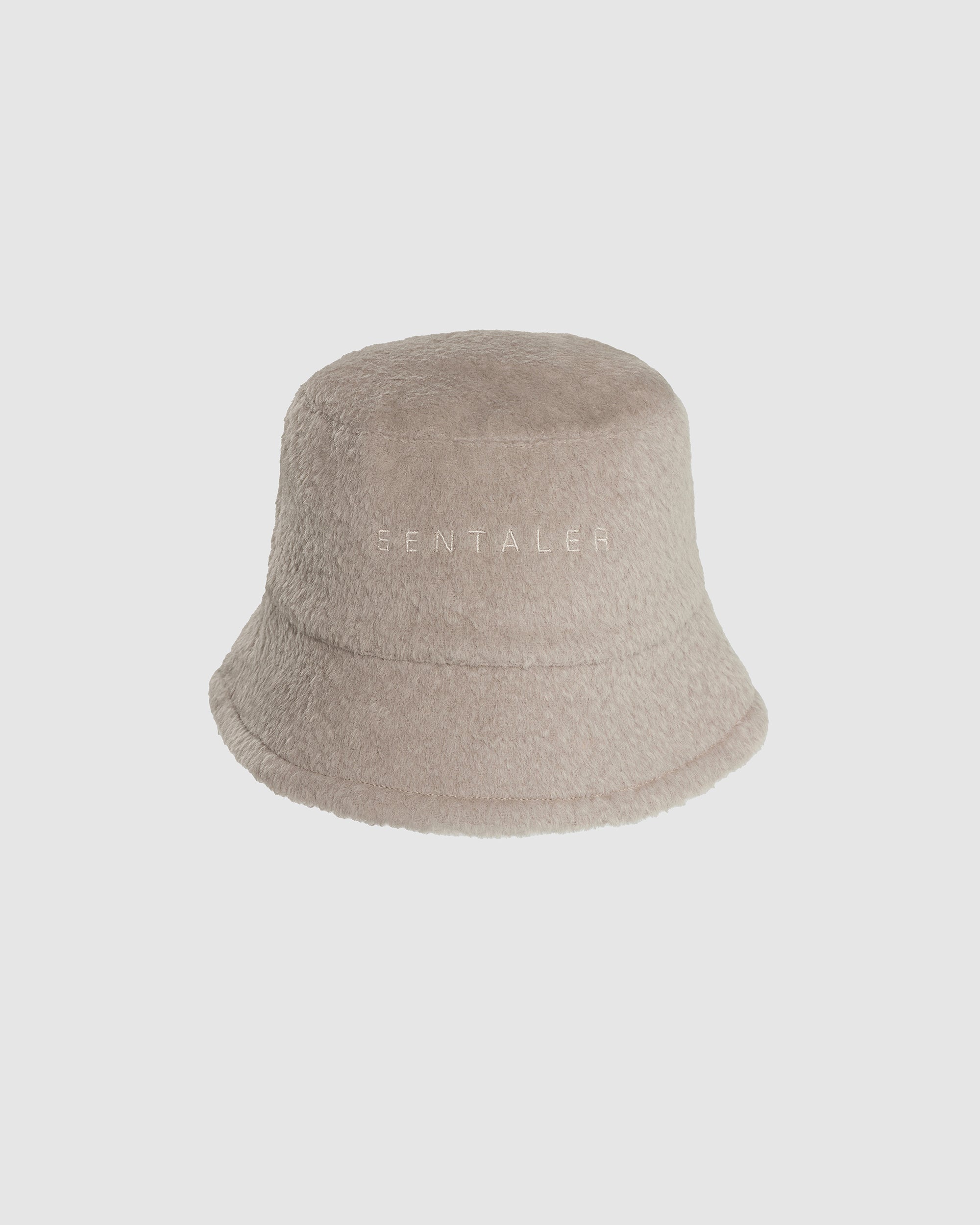 Bouclé Alpaca Bucket Sand Hat | SENTALER