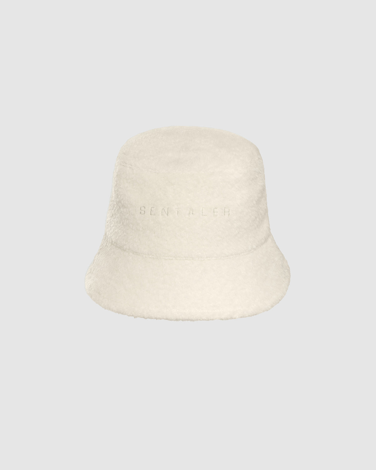 Duvetica Quilted Bucket Hat in Ivory Quilted Ameba Hat Oat meal color | Ipitemi main image 4