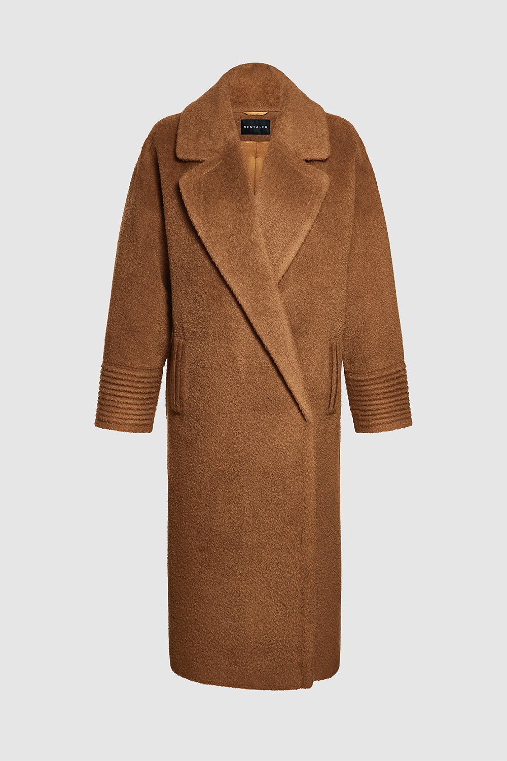 Sentaler Long Oversized Alpaca & Wool-Blend Coat