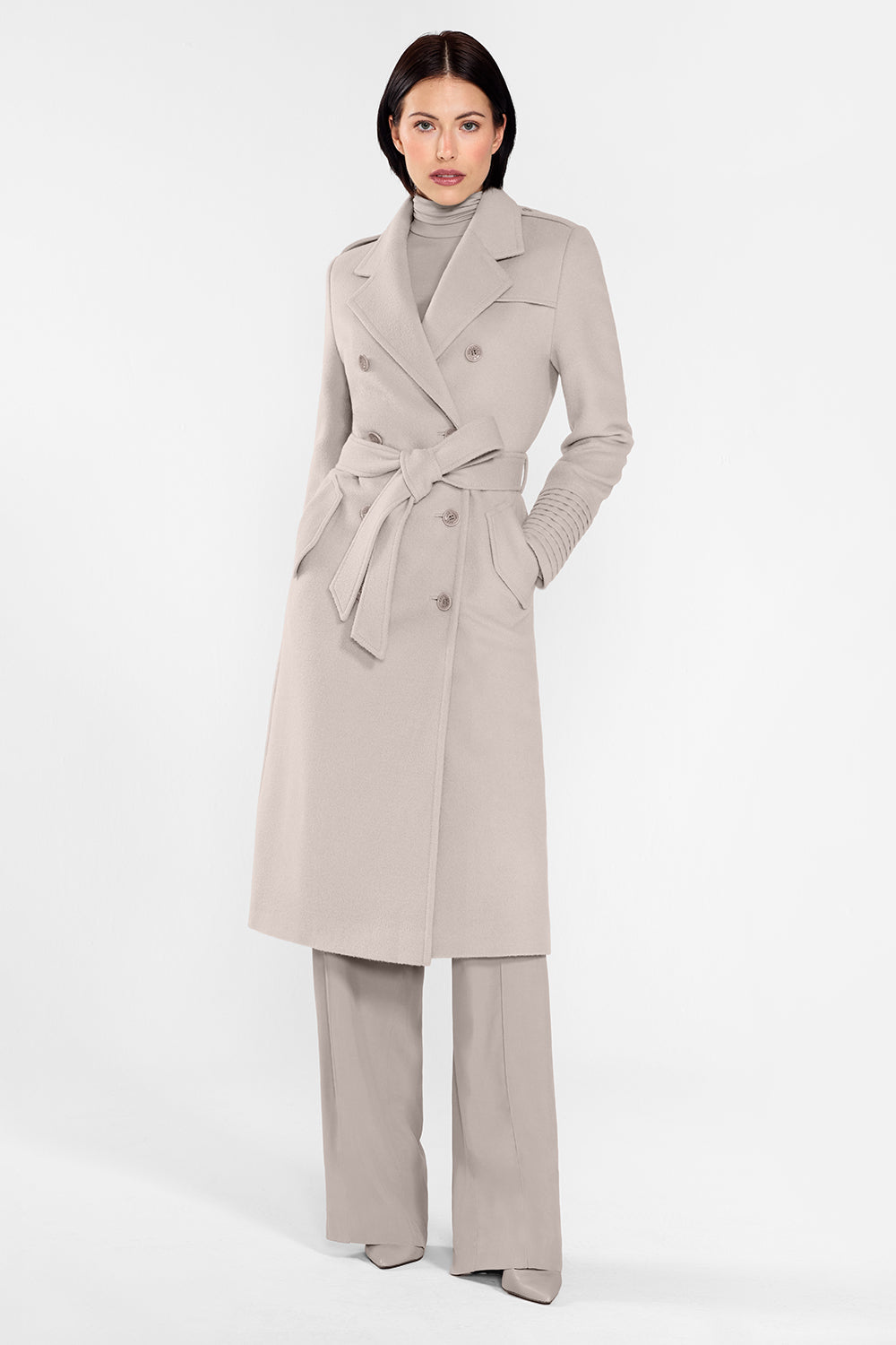 Long Double Breasted Trench Coat – SENTALER