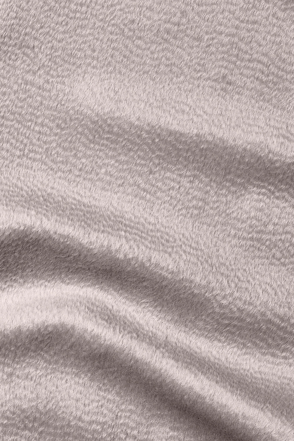 Suri Alpaca Long Shawl Collar Wrap Soft Sand Coat