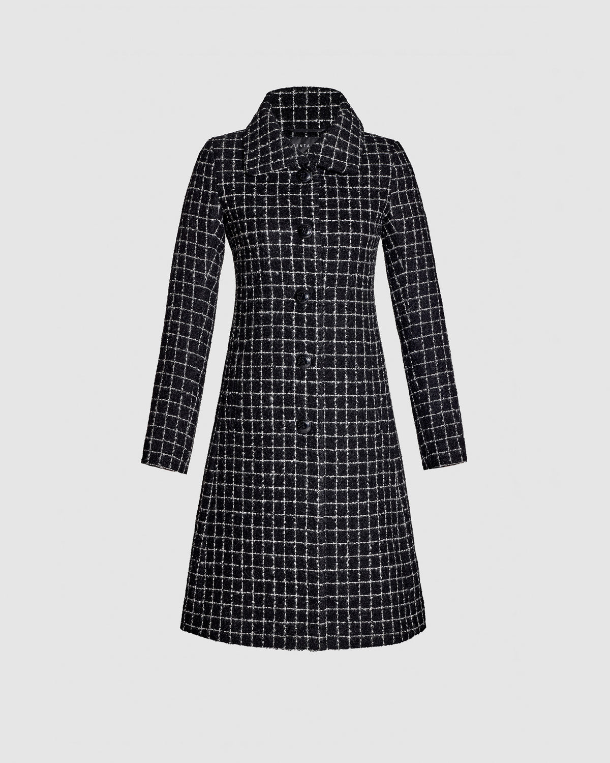 Tweed Suri Alpaca Empire Waist line Coat