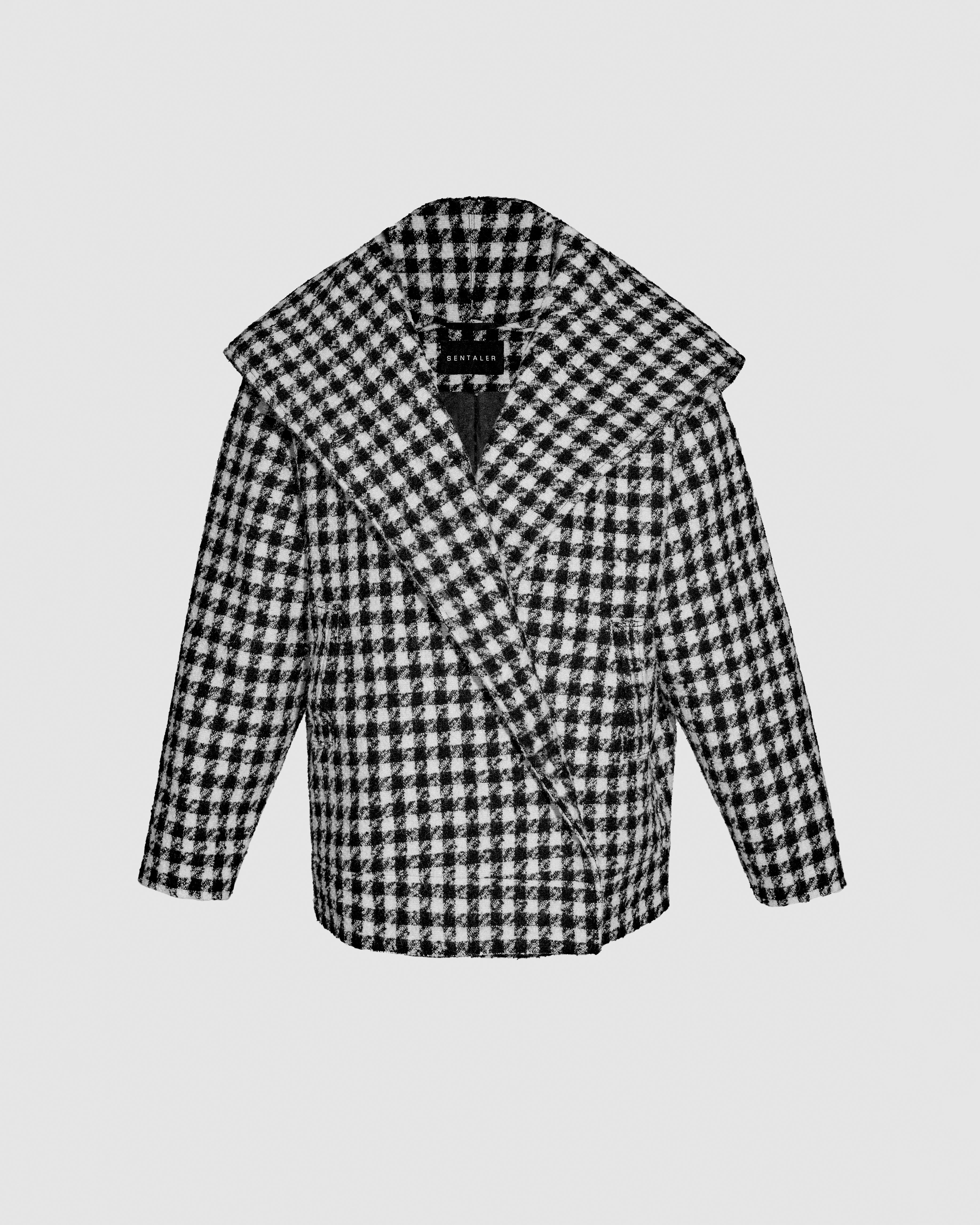 LIDNM Alpaca Tweed Harrington Jacket LIDNM/TWEED SPORTS BLOUSON