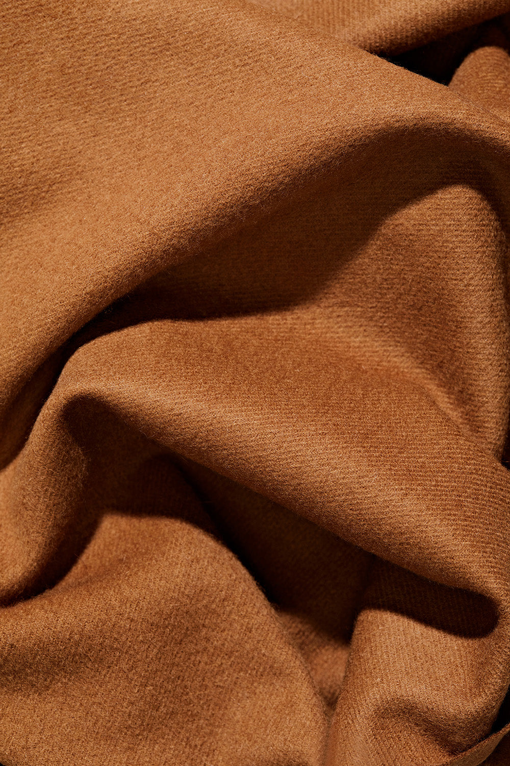Sentaler SENTALER Vicuña Classic Scarf featured in Vicuña and available in Vicuña. Seen fabric up close.