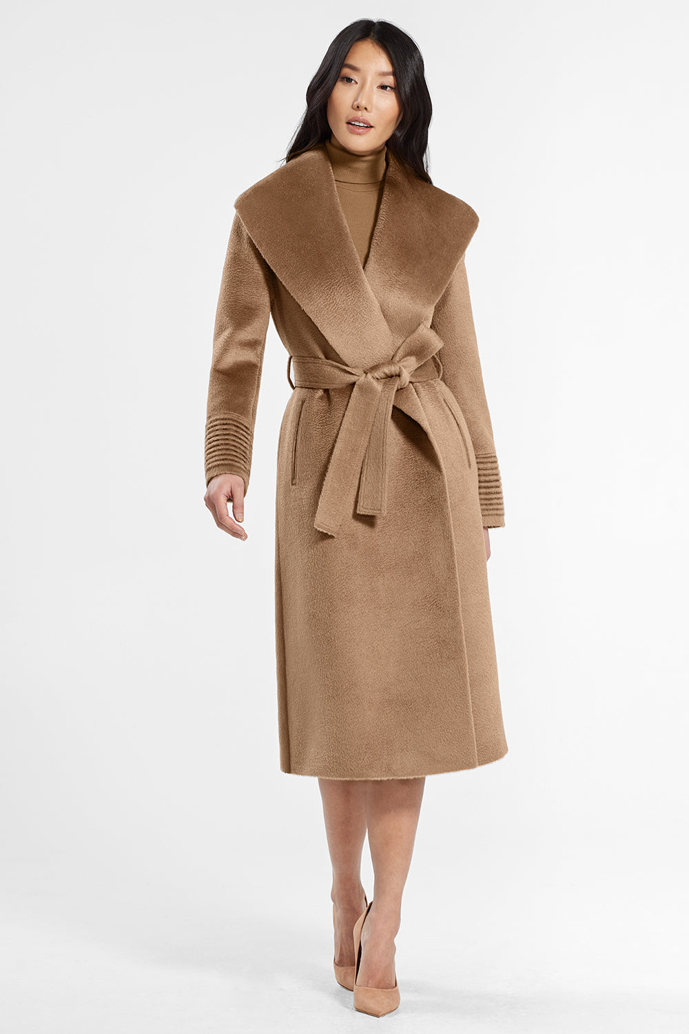 Womens Designer Wrap Coats